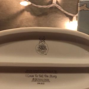 Precious moments I love to tell the story.